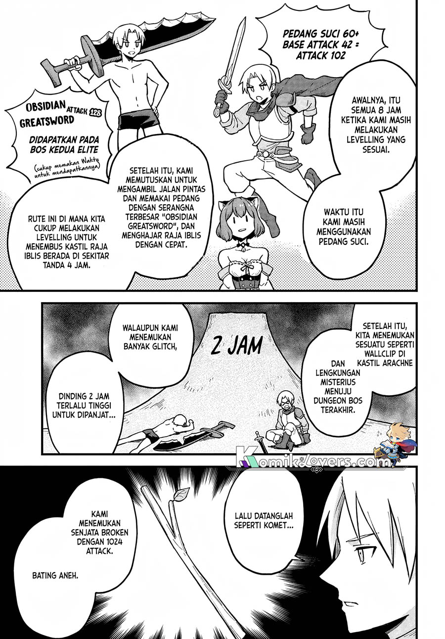 RTA Sousha wa Game Sekai kara Kaerenai Chap 3 - Next Chap 4