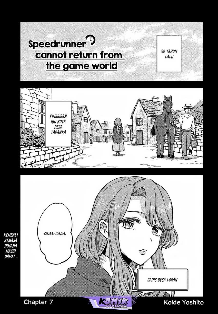 RTA Sousha wa Game Sekai kara Kaerenai Chap 7 - Next Chap 8
