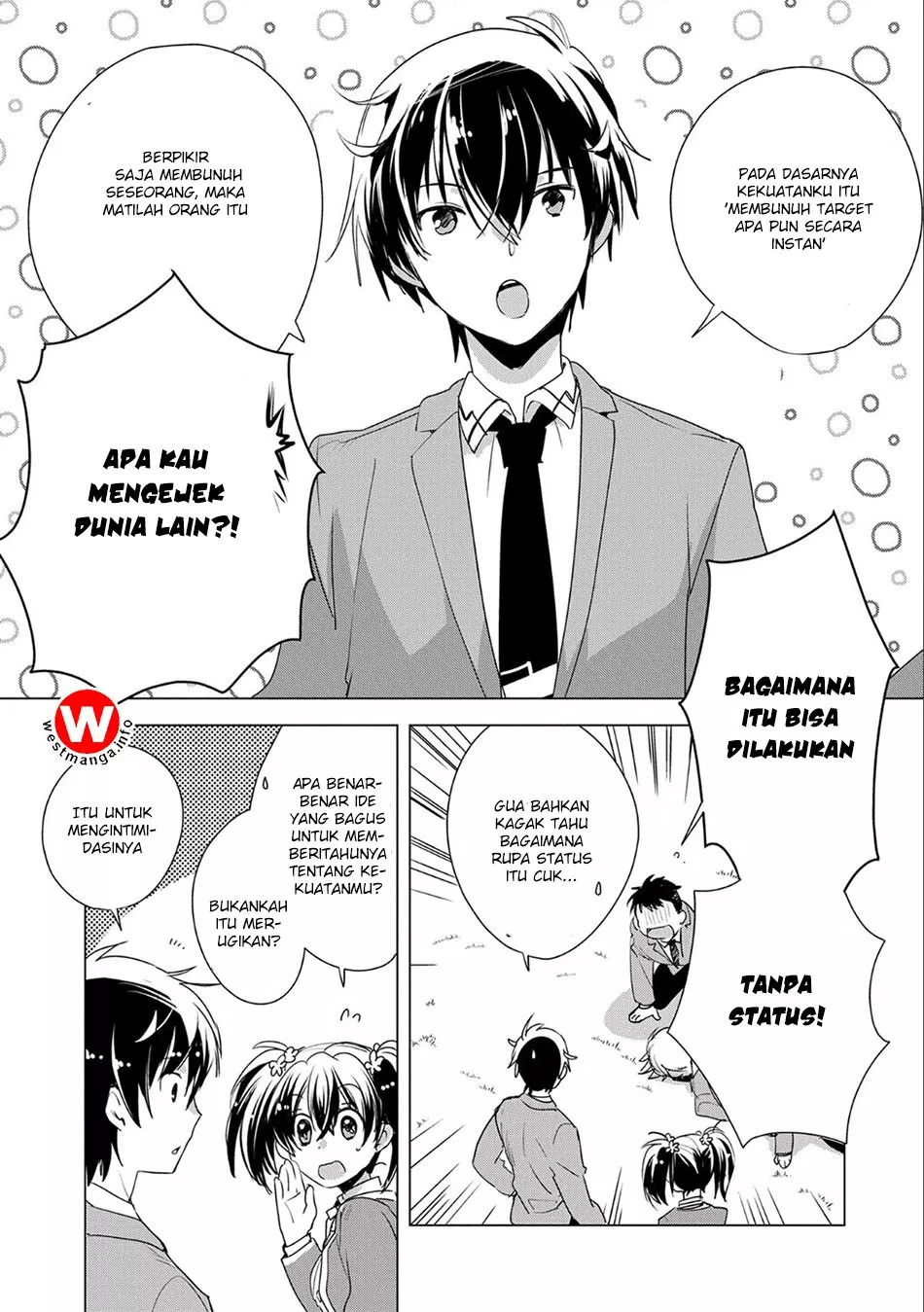 Sokushi Cheat ga Saikyou Sugite, Isekai no Yatsura ga Marude Aite ni Naranai n desu ga Chap 2 - Next Chap 3