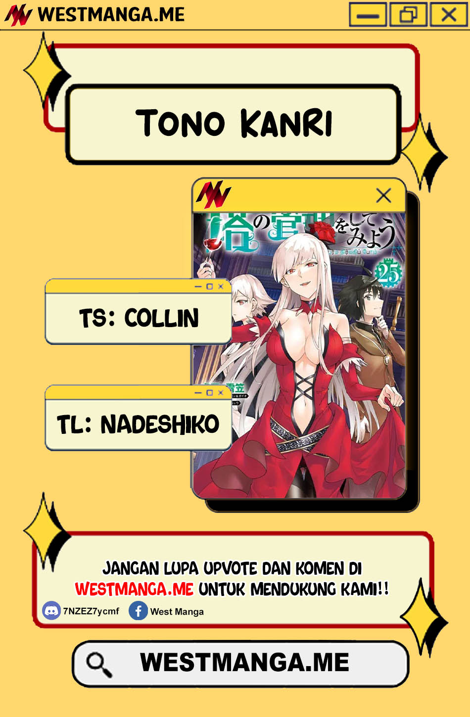 Tono no Kanri o Shite Miyou Chap 83 - Next Chap 84