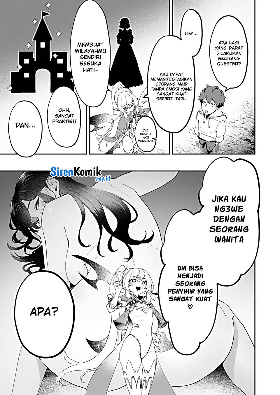 Makutsu no Ou ~Yomei Ikkagetsu no Doutei, Mahou Shoujo Harem o Kizuite Ou e Kunrinsu~ Chap 1 - Next Chap 2