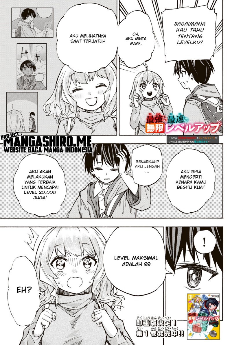 Saikyou de Saisoku no Mugen Level Up Chap 14 - Next Chap 15