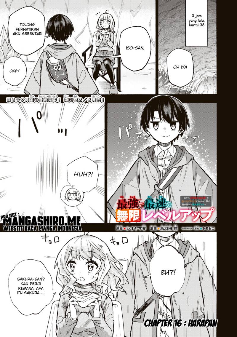 Saikyou de Saisoku no Mugen Level Up Chap 16 - Next Chap 17