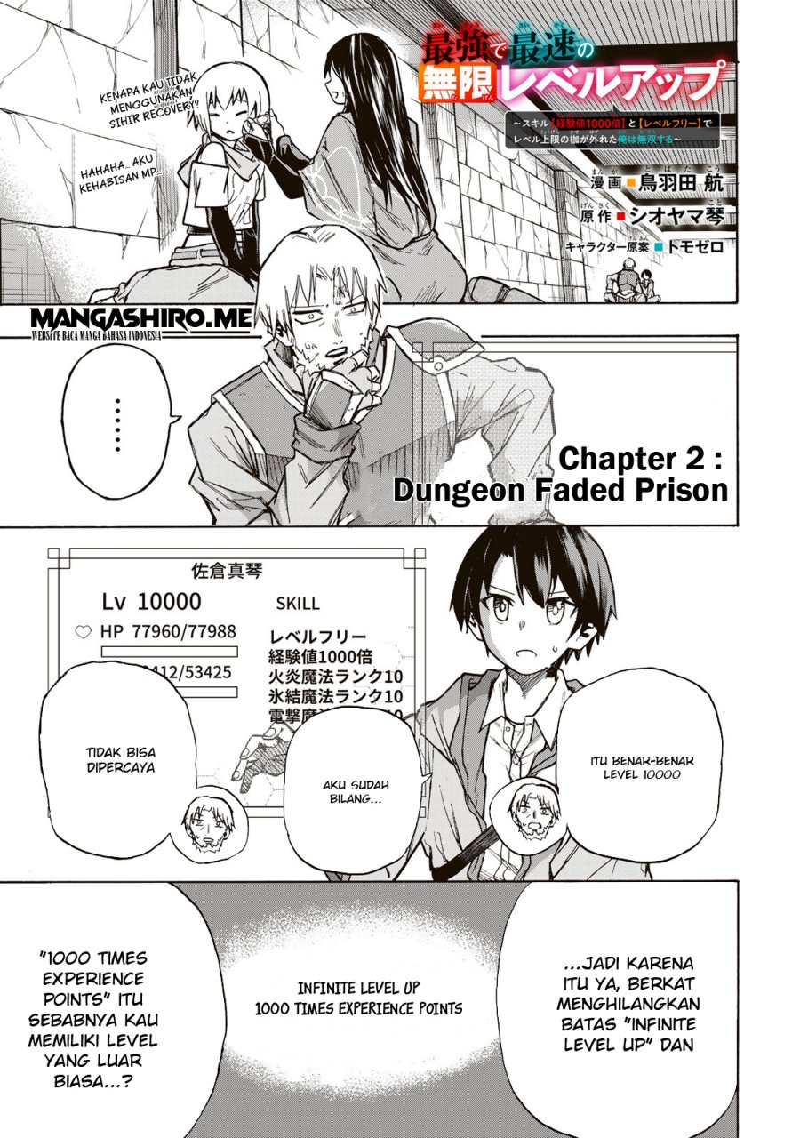 Saikyou de Saisoku no Mugen Level Up Chap 2 - Next Chap 3
