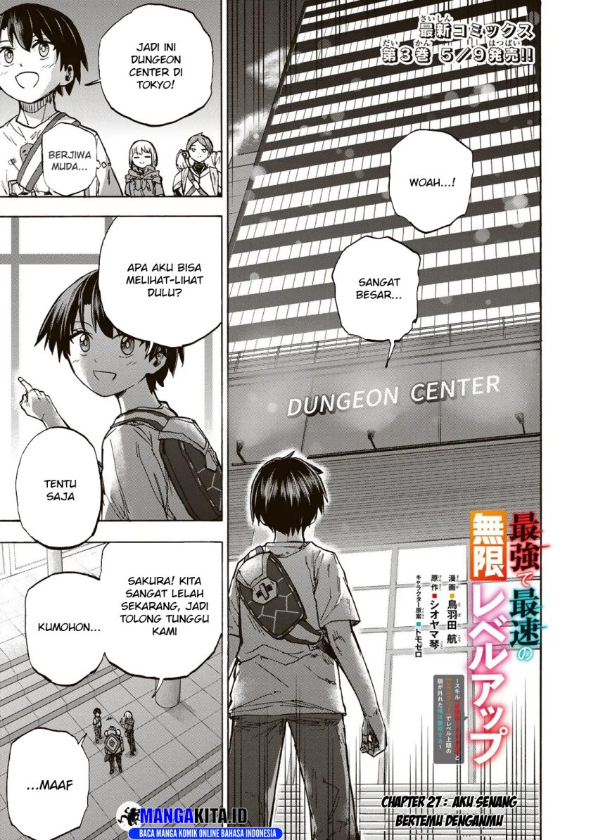 Saikyou de Saisoku no Mugen Level Up Chap 27 - Next Chap 28