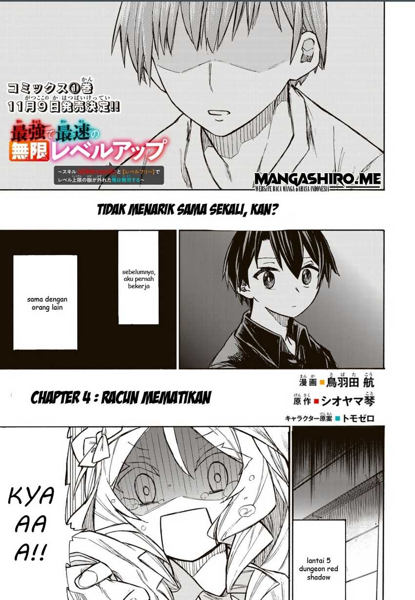 Saikyou de Saisoku no Mugen Level Up Chap 4 - Next Chap 5
