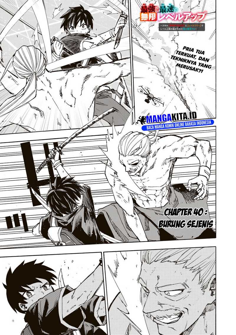 Saikyou de Saisoku no Mugen Level Up Chap 40 - Next Chap 41