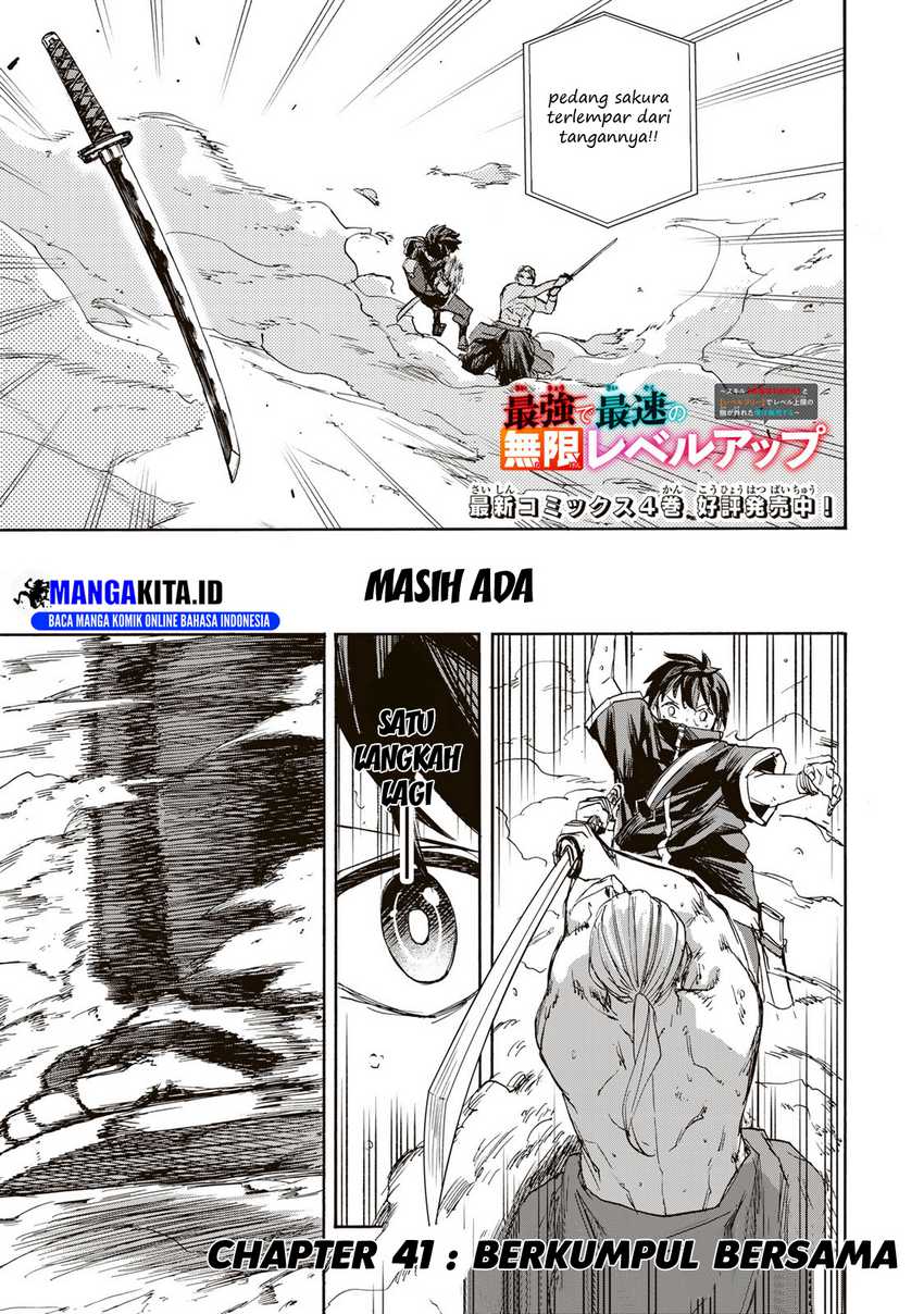 Saikyou de Saisoku no Mugen Level Up Chap 41 - Next Chap 42