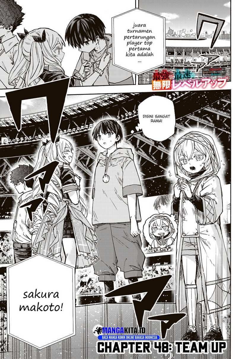 Saikyou de Saisoku no Mugen Level Up Chap 48 - Next Chap 49