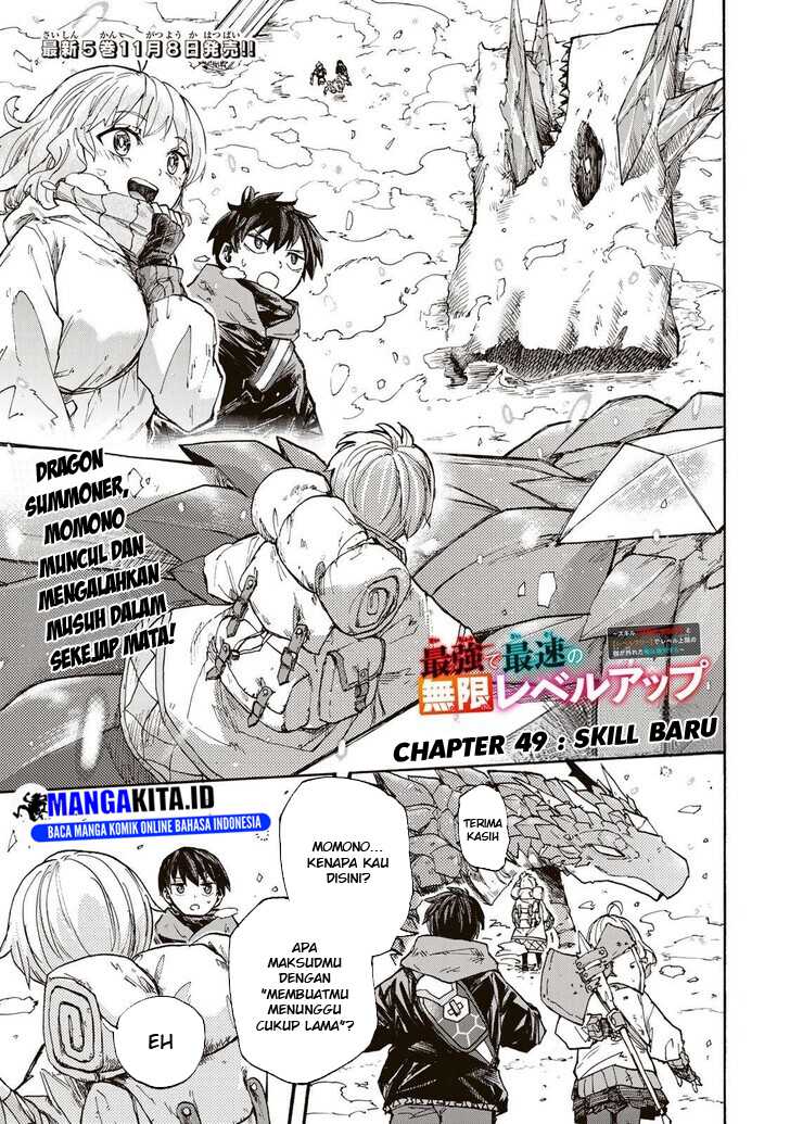 Saikyou de Saisoku no Mugen Level Up Chap 49 - Next Chap 50