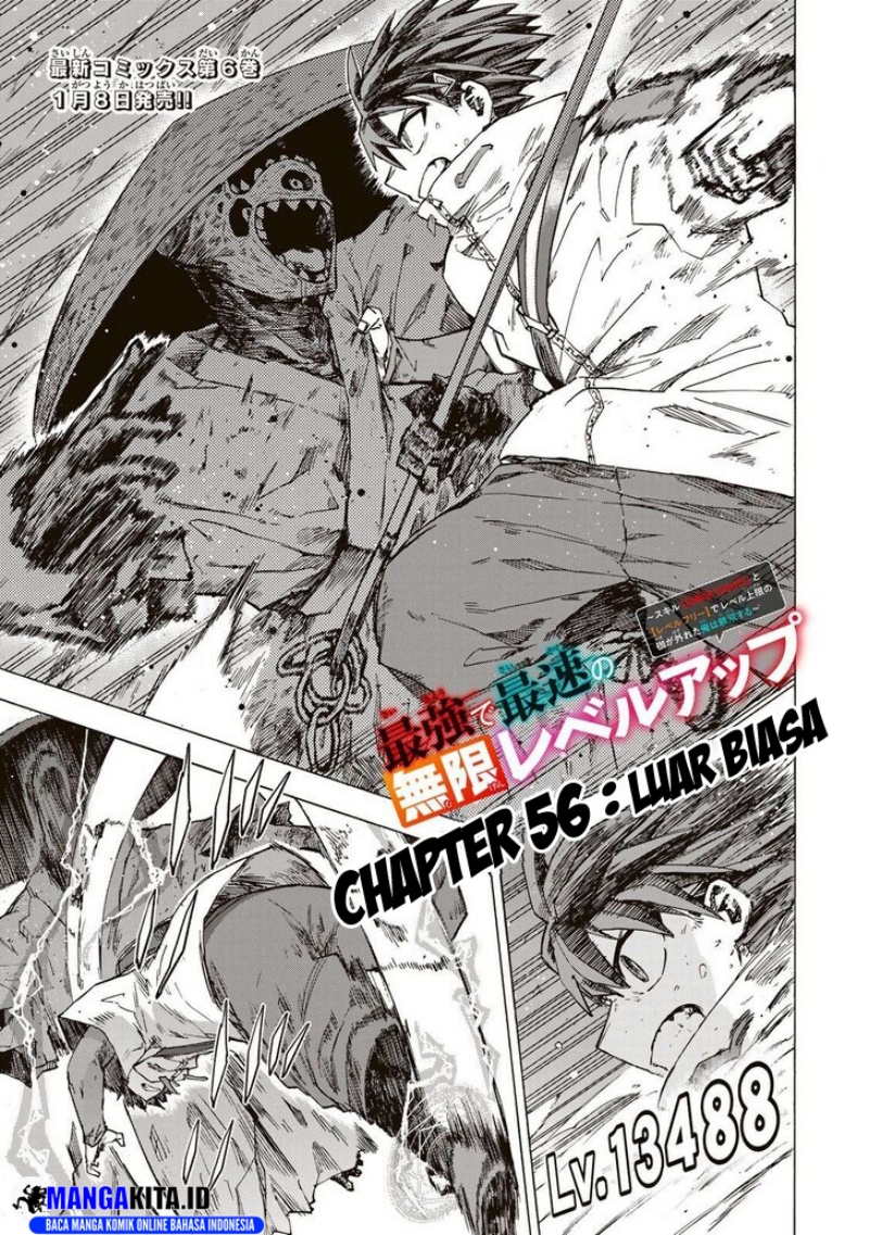 Saikyou de Saisoku no Mugen Level Up Chap 56 - Next Chap 57