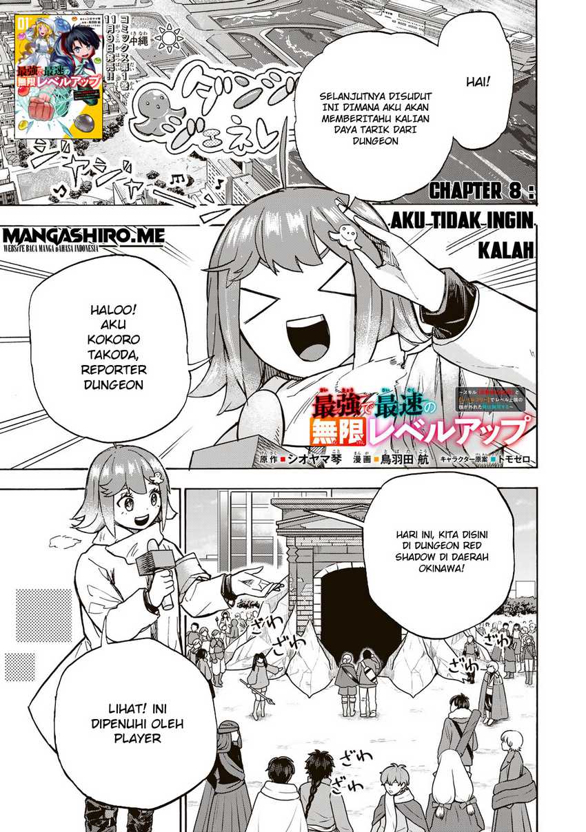 Saikyou de Saisoku no Mugen Level Up Chap 8 - Next Chap 9