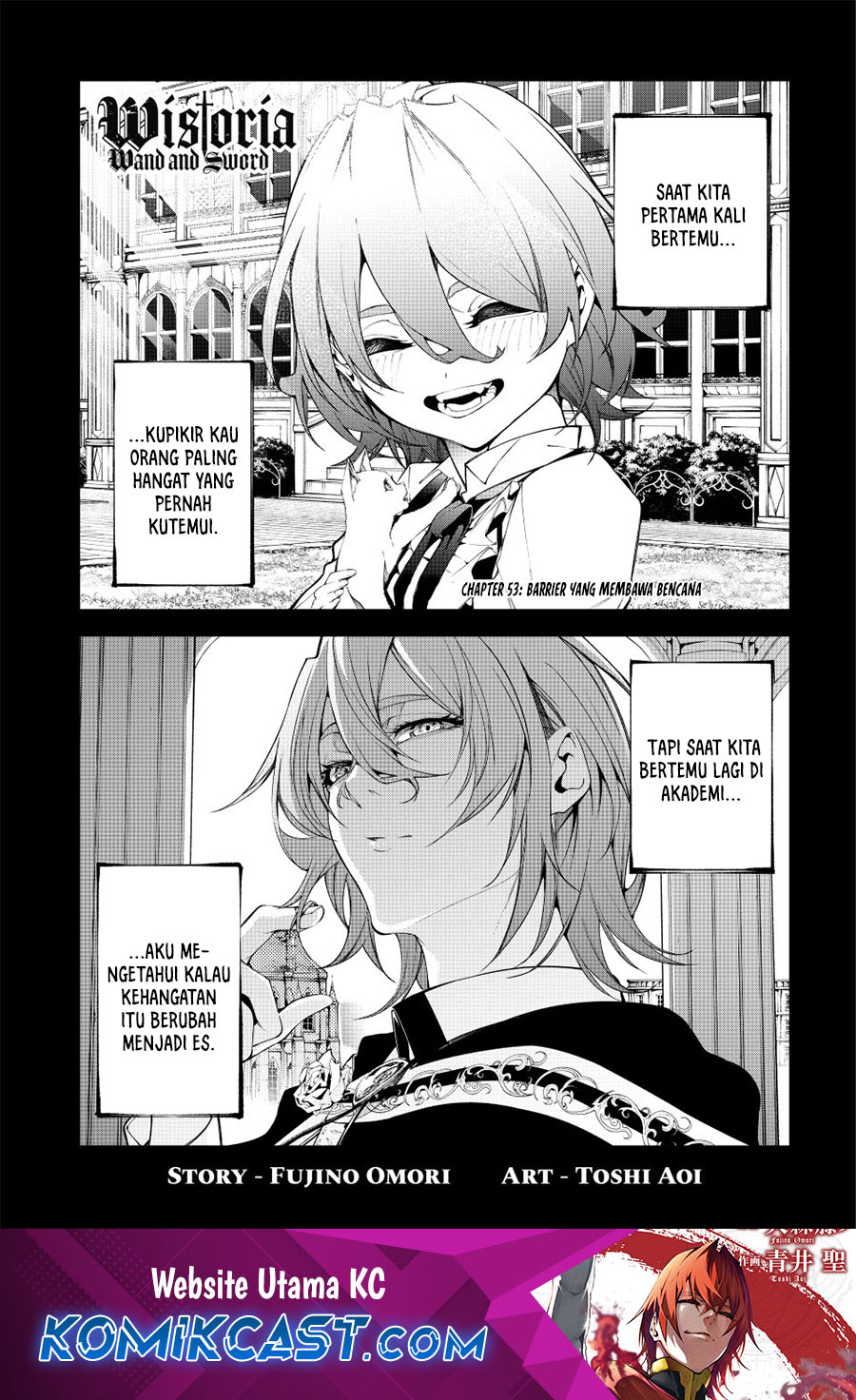 Tsue to Tsurugi no Wistoria Chap 53 - Next Chap 54