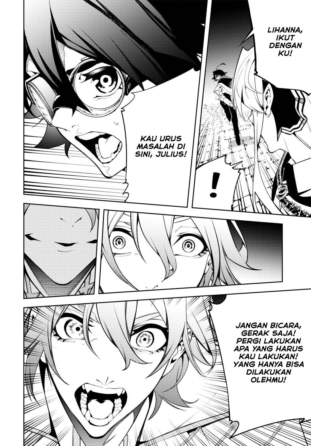 Tsue to Tsurugi no Wistoria Chap 56 - Next Chap 57