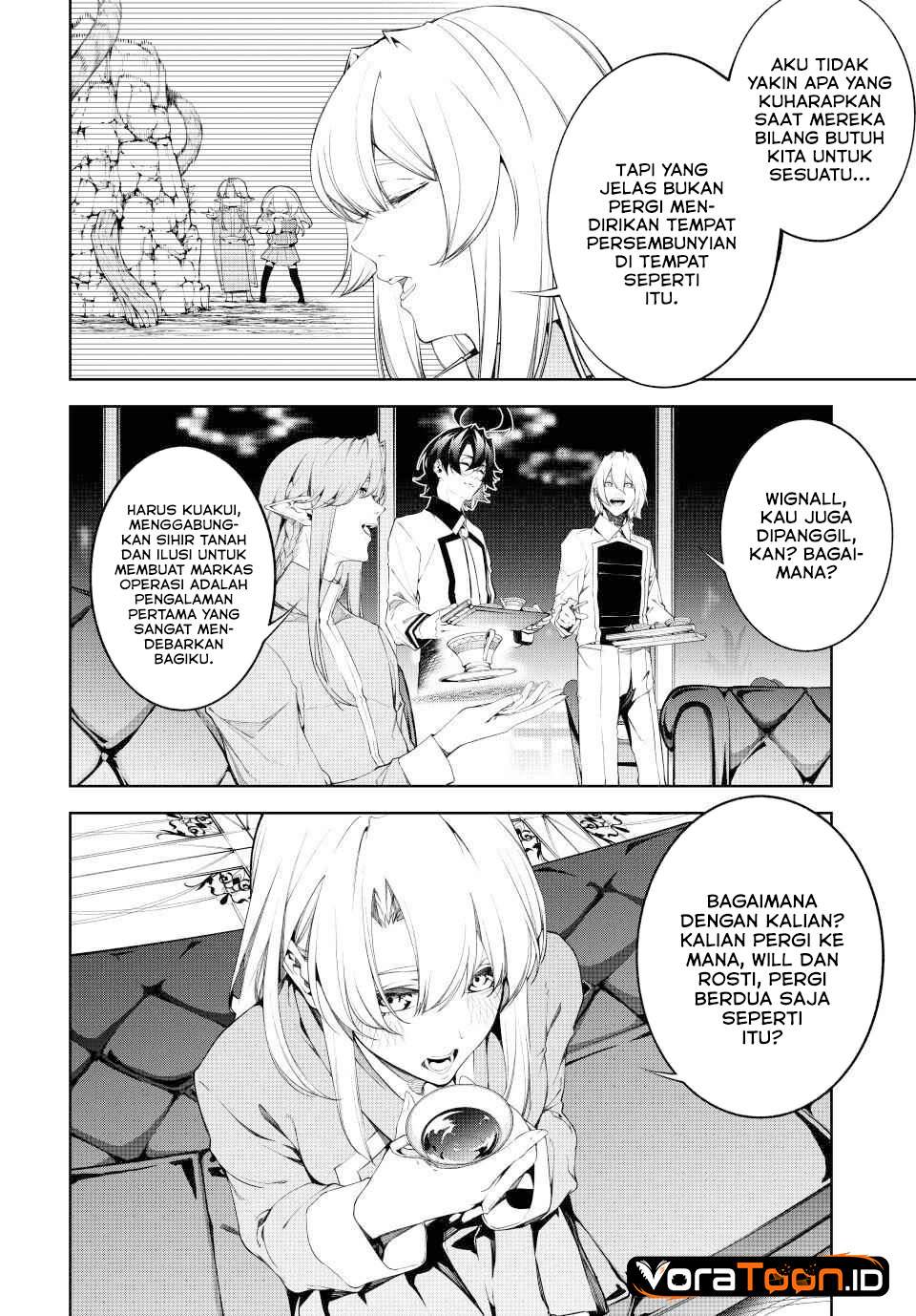 Tsue to Tsurugi no Wistoria Chap 68 - Next Chap 69