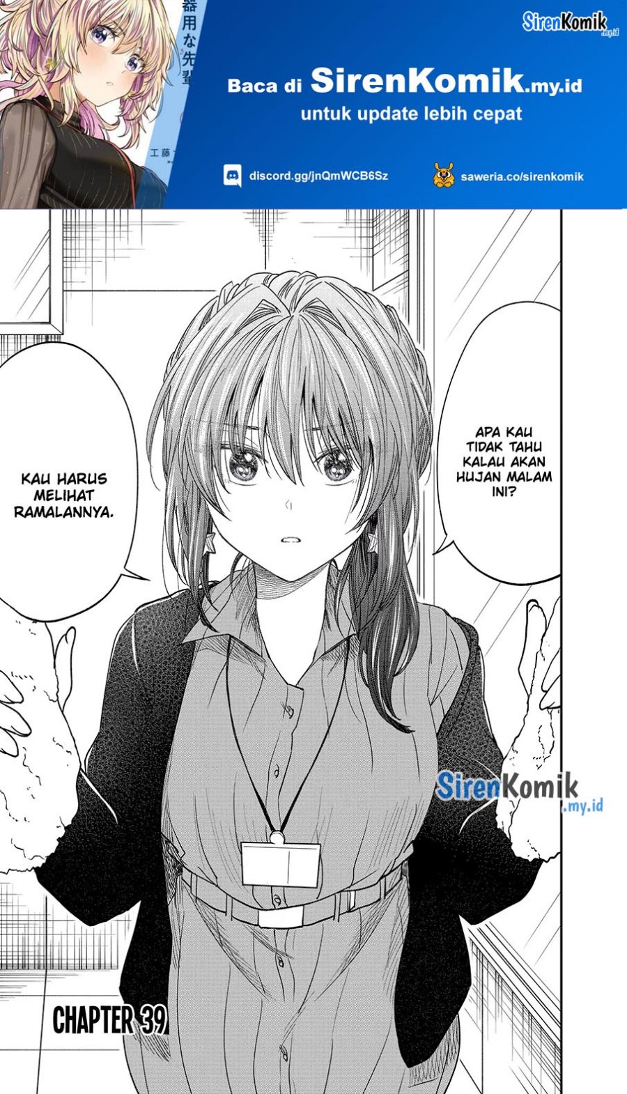 Awkward Senpai Chap 39 - Next Chap 40