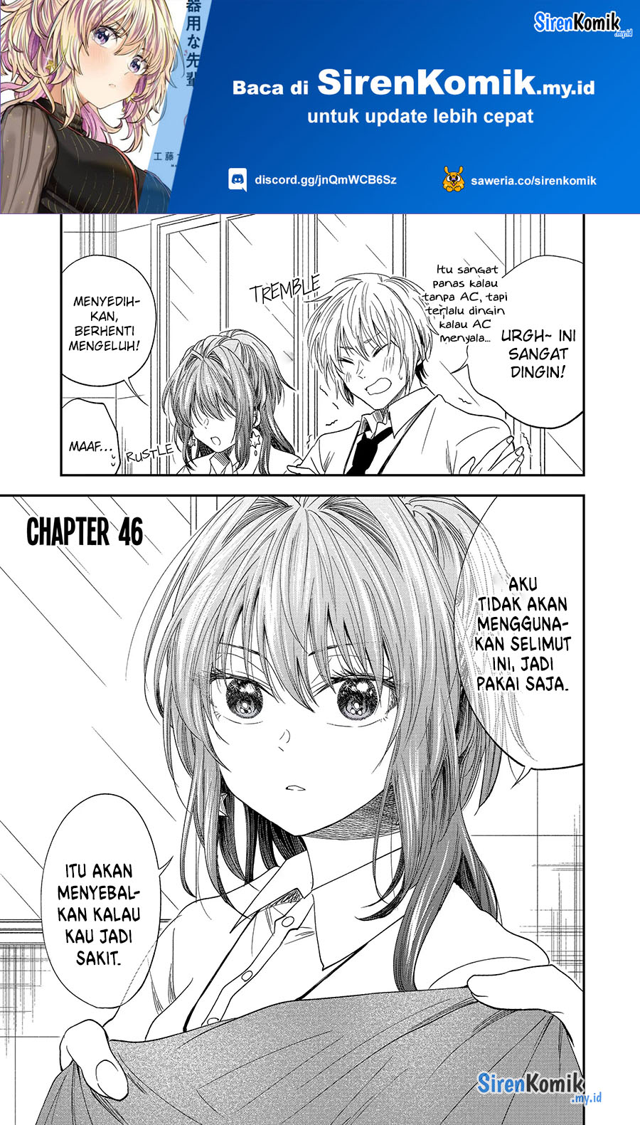 Awkward Senpai Chap 46 - Next Chap 47