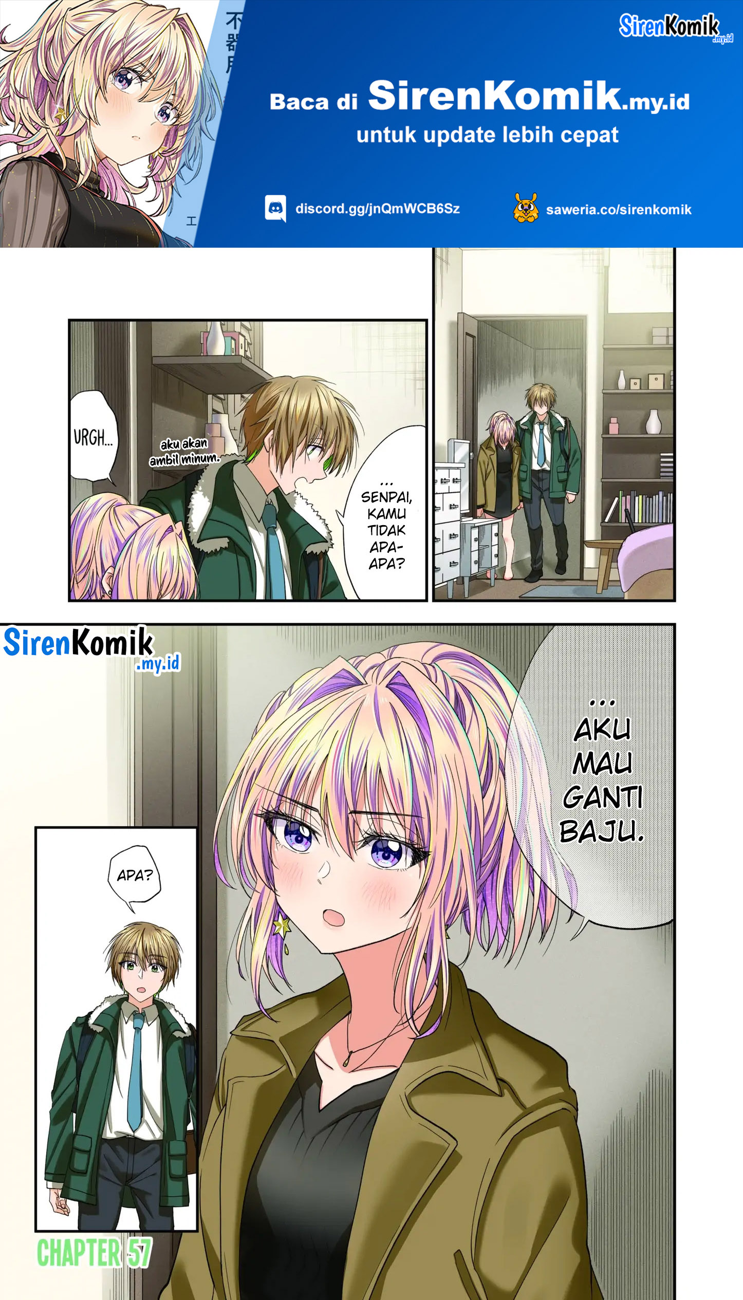 Awkward Senpai Chap 57 - Next Chap 58