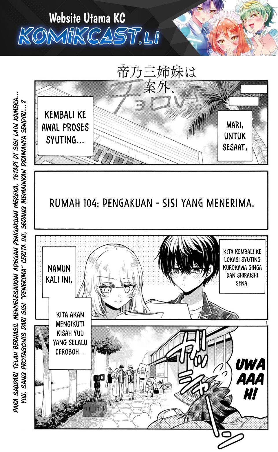 Mikadono Sanshimai wa Angai, Choroi Chap 104 - Next Chap 105