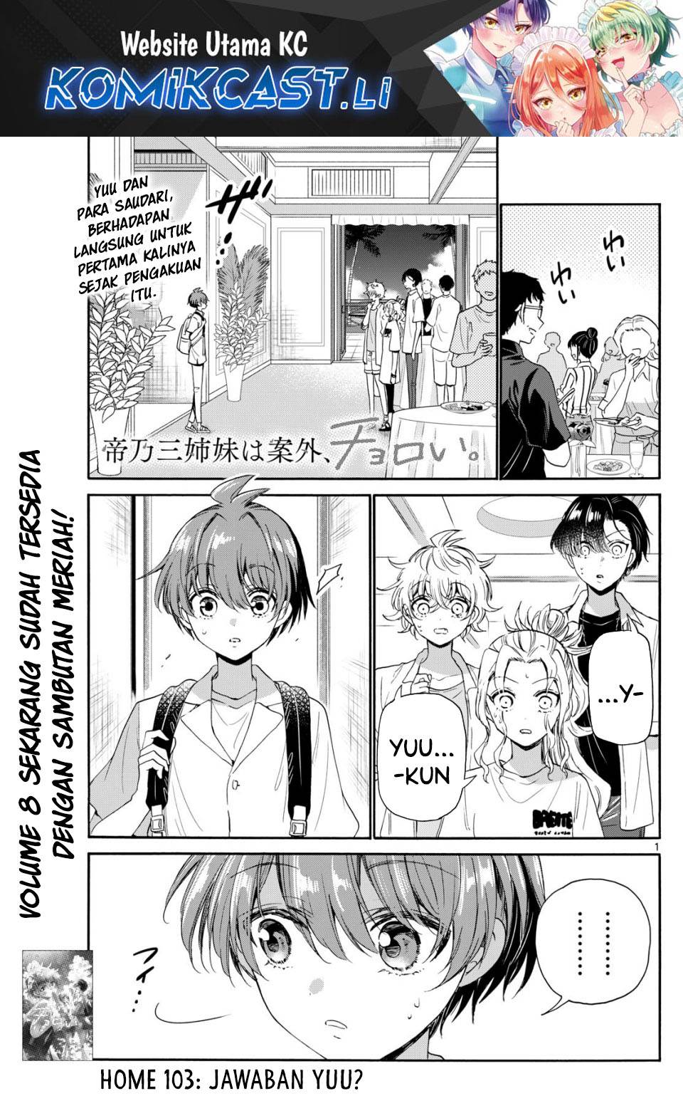 Mikadono Sanshimai wa Angai, Choroi Chap 103 - Next Chap 104
