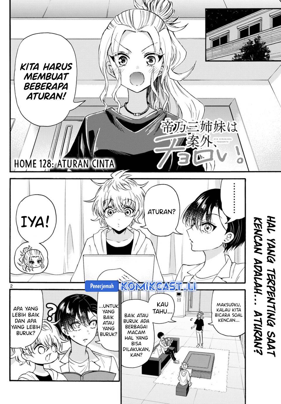 Mikadono Sanshimai wa Angai, Choroi Chap 128 - Next Chap 129