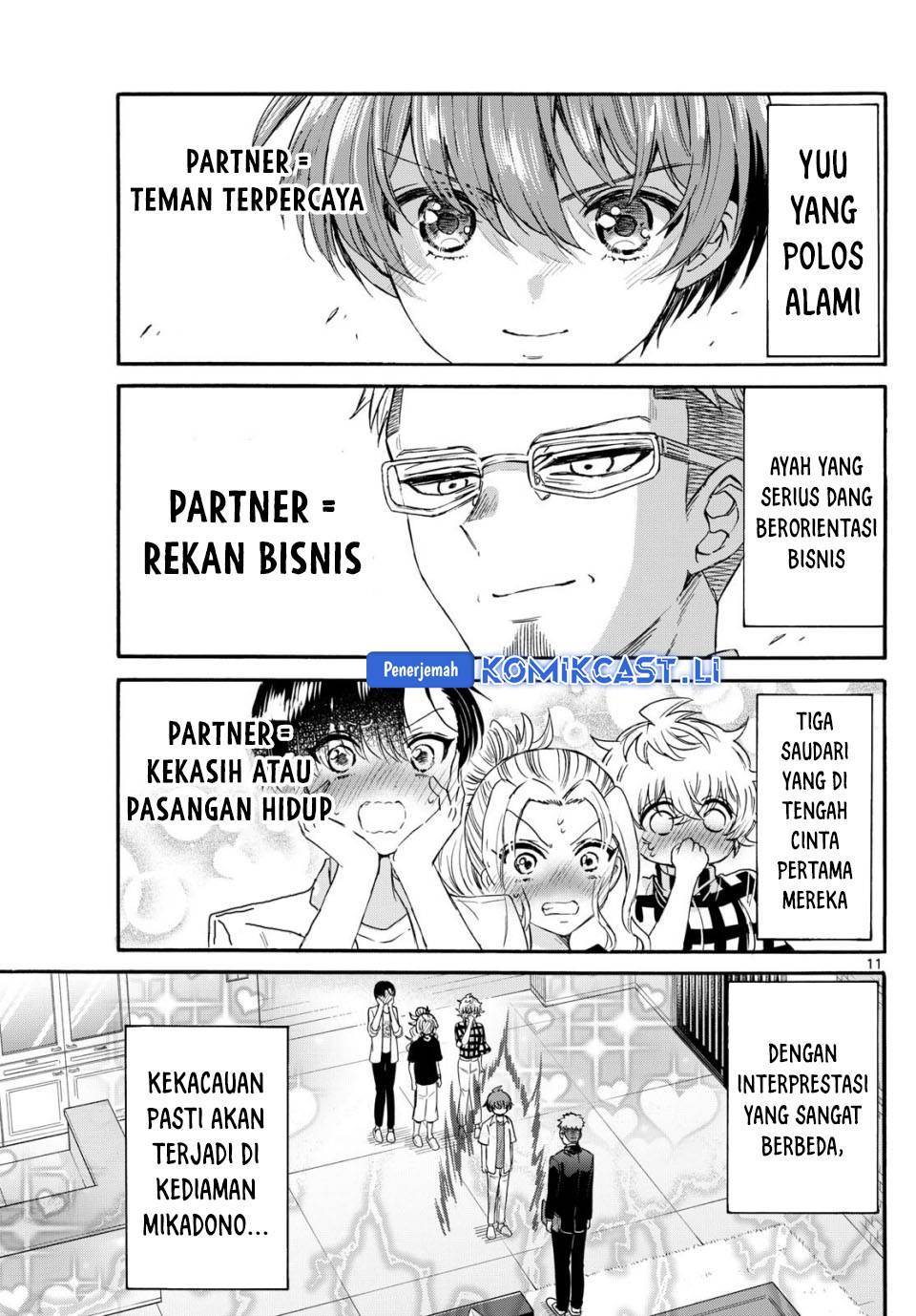 Mikadono Sanshimai wa Angai, Choroi Chap 123 - Next Chap 124