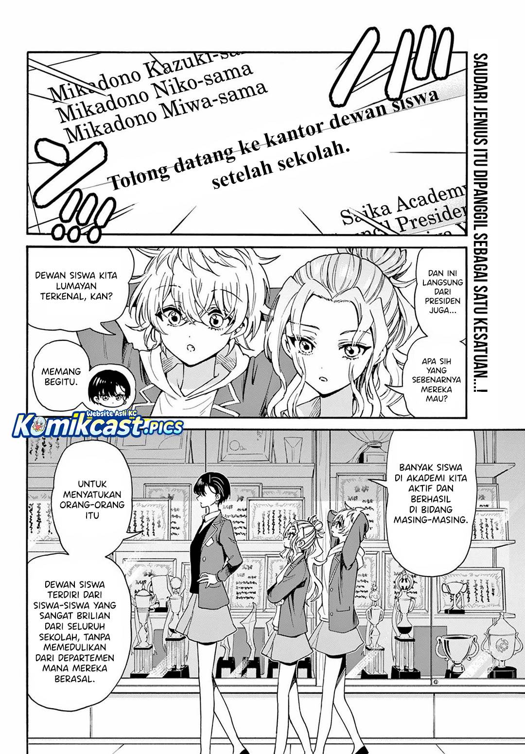 Mikadono Sanshimai wa Angai, Choroi Chap 156 - Next Chap 157