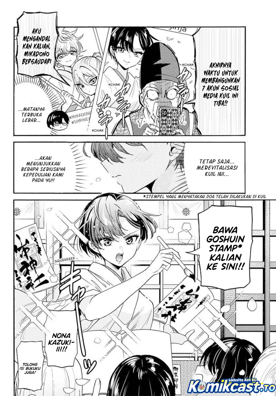 Mikadono Sanshimai wa Angai, Choroi Chap 189 - Next Chap 190