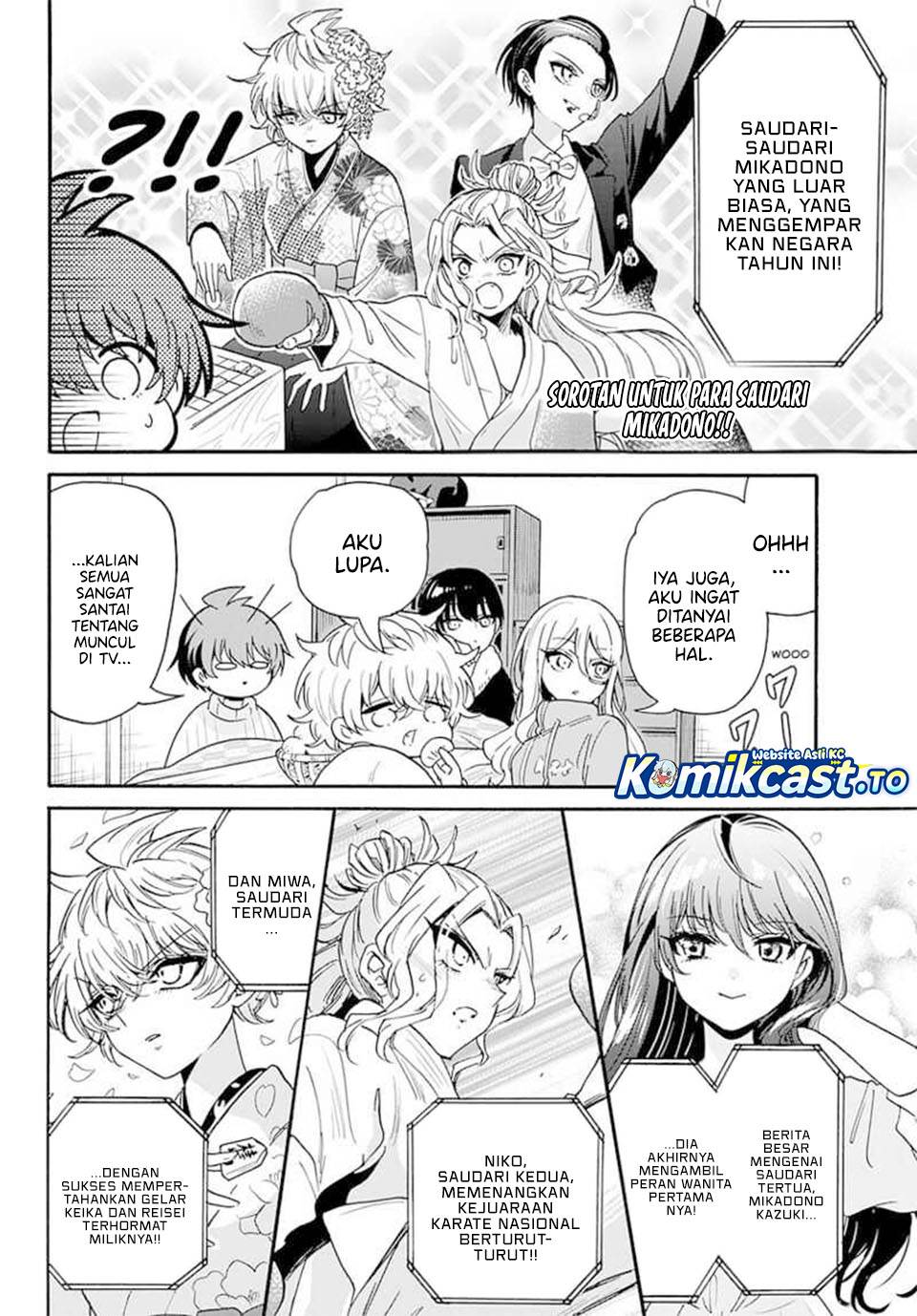 Mikadono Sanshimai wa Angai, Choroi Chap 187 - Next Chap 188
