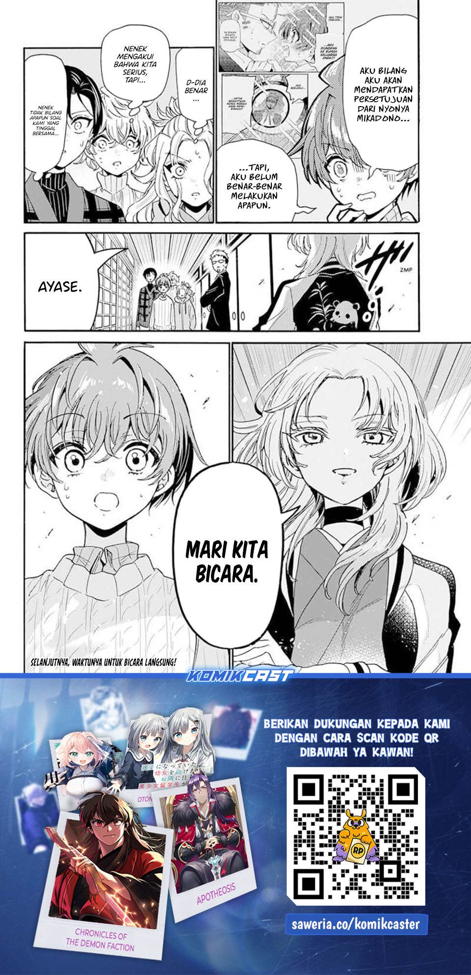 Mikadono Sanshimai wa Angai, Choroi Chap 190 - Next Chap 191
