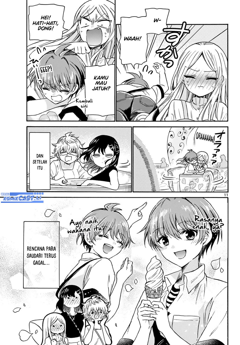 Mikadono Sanshimai wa Angai, Choroi Chap 35 - Next Chap 36