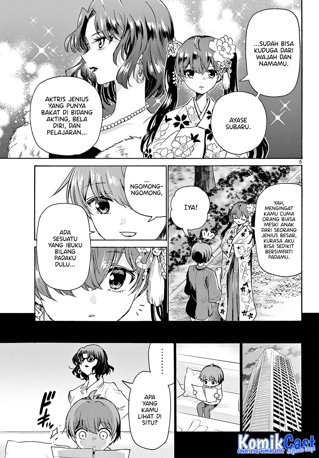 Mikadono Sanshimai wa Angai, Choroi Chap 46 - Next Chap 47