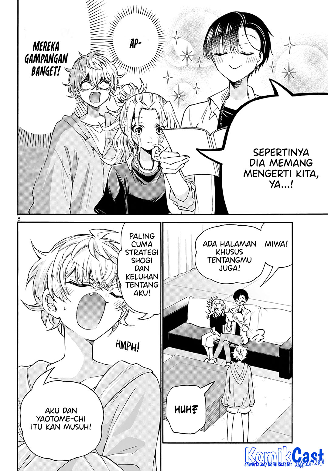 Mikadono Sanshimai wa Angai, Choroi Chap 49 - Next Chap 50
