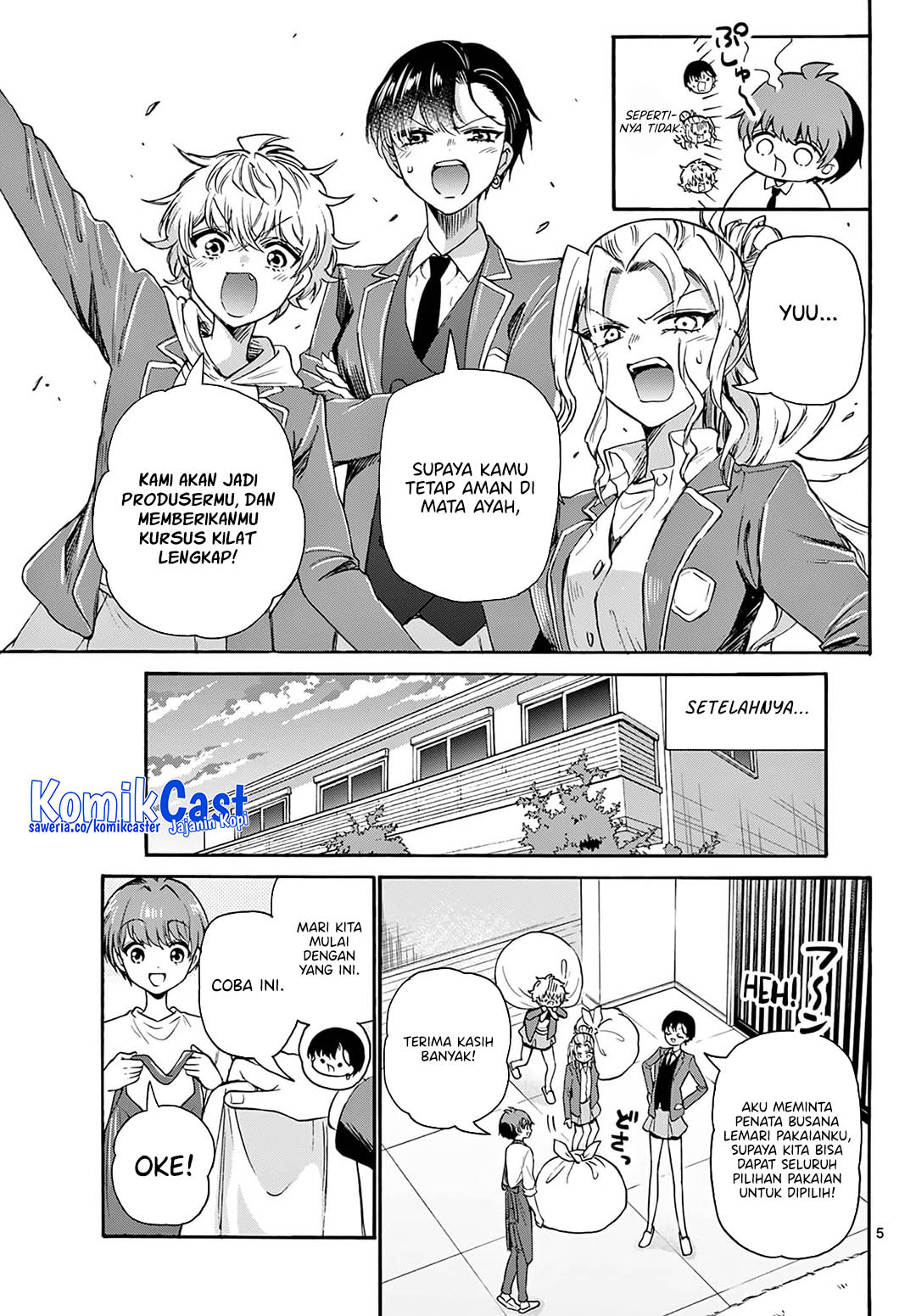 Mikadono Sanshimai wa Angai, Choroi Chap 54 - Next Chap 55