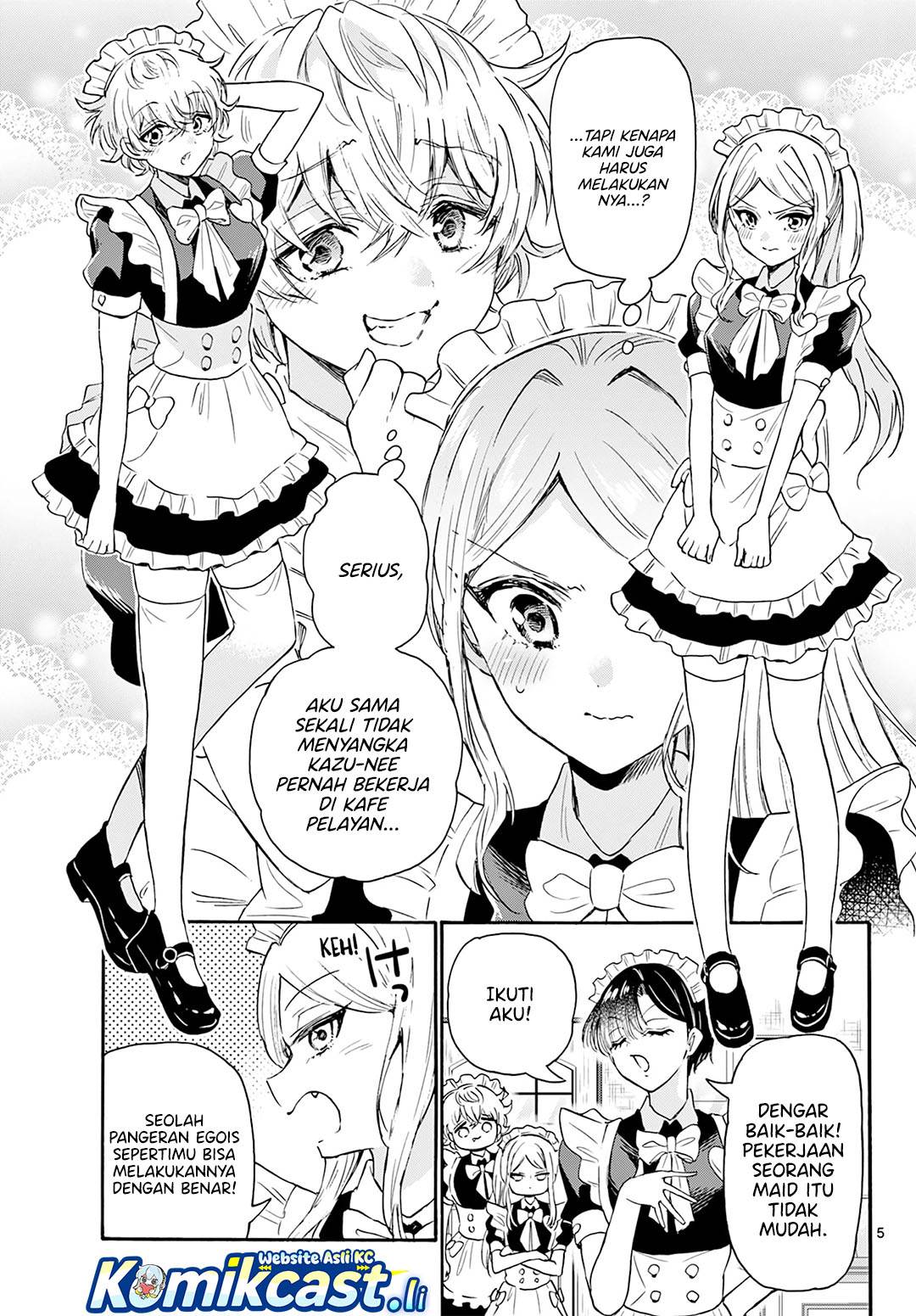 Mikadono Sanshimai wa Angai, Choroi Chap 64 - Next Chap 65