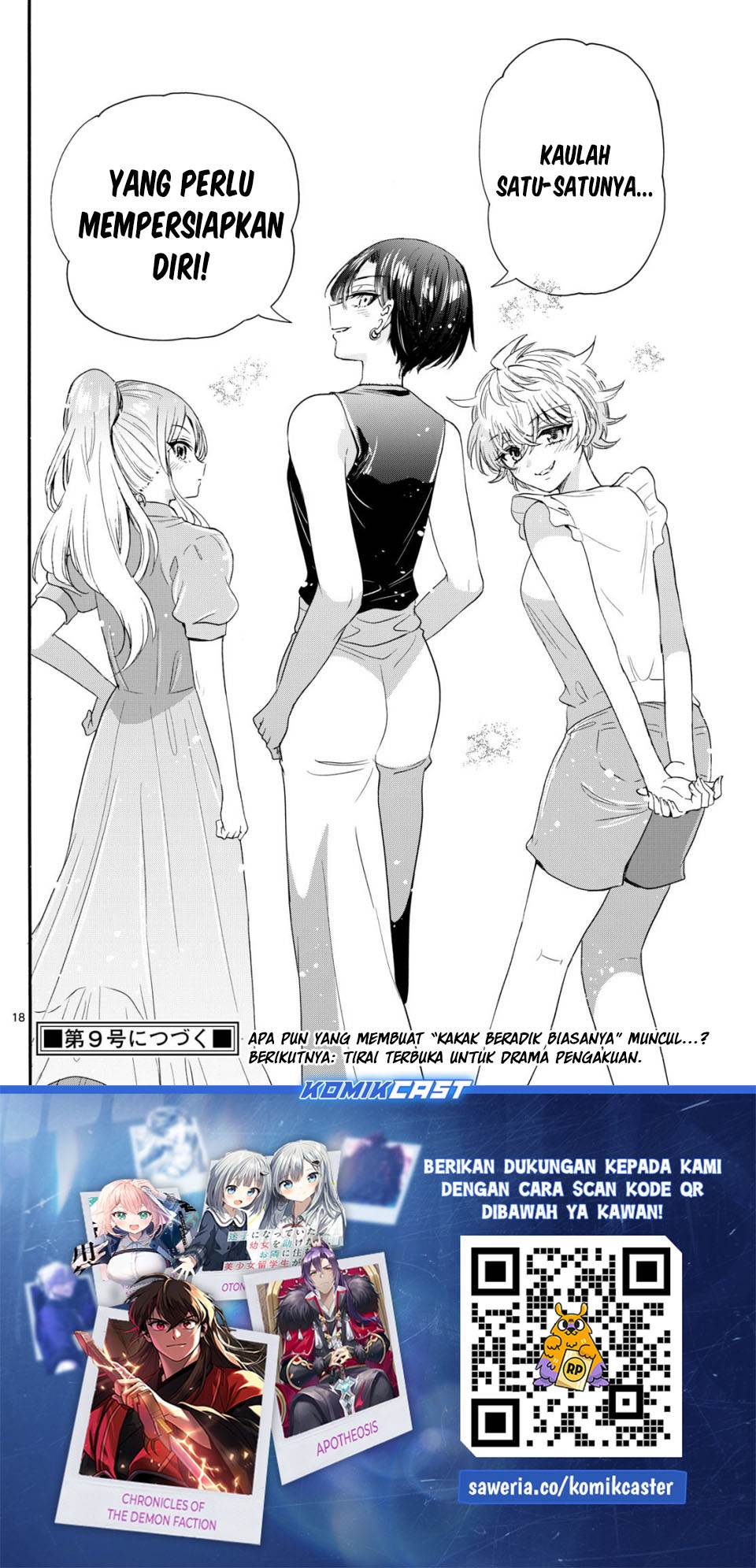 Mikadono Sanshimai wa Angai, Choroi Chap 98 - Next Chap 99
