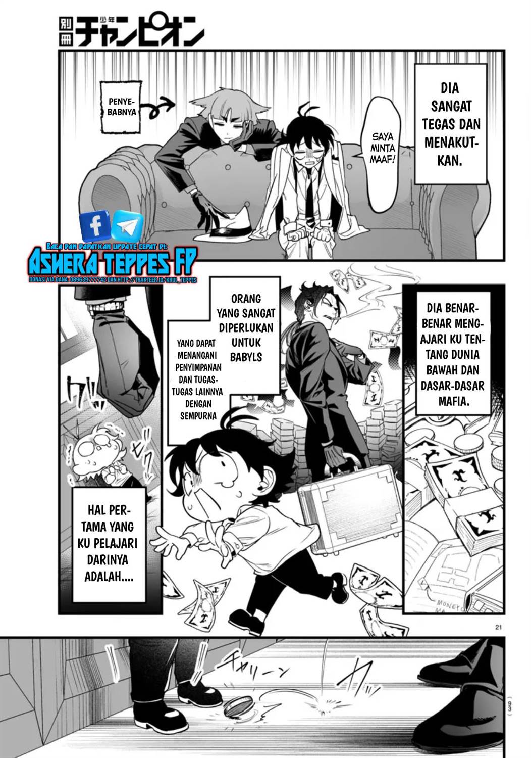 Mairimashita! Iruma-kun Mafia AU Chap 2 - Next Chap 3
