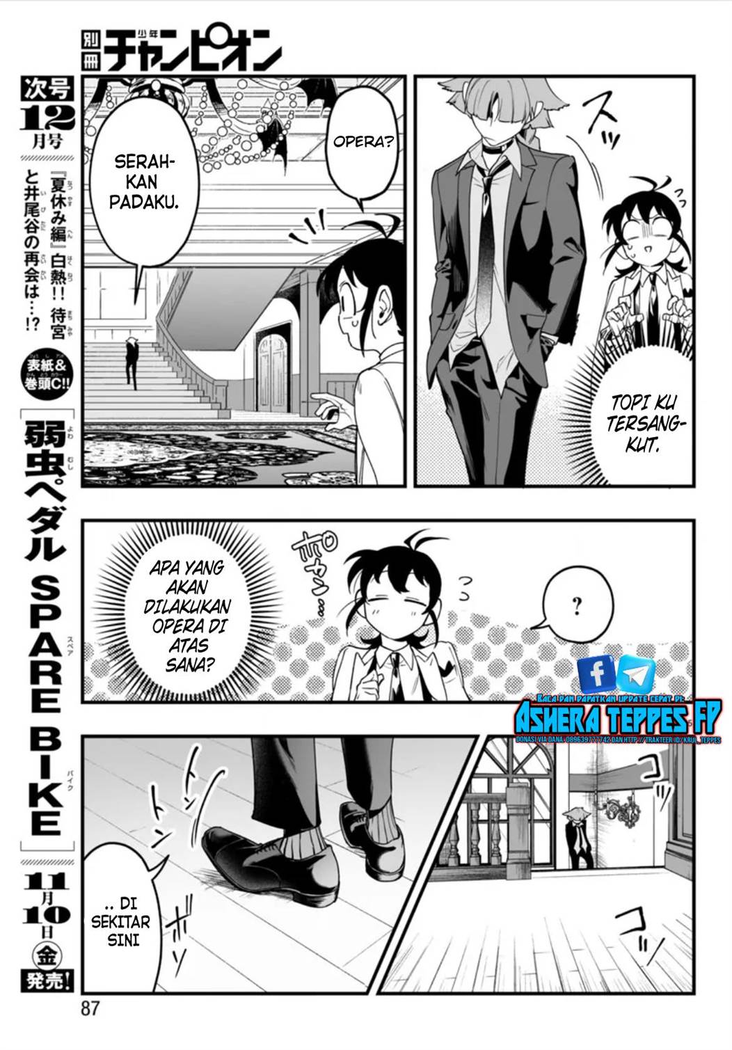 Mairimashita! Iruma-kun Mafia AU Chap 2 - Next Chap 3