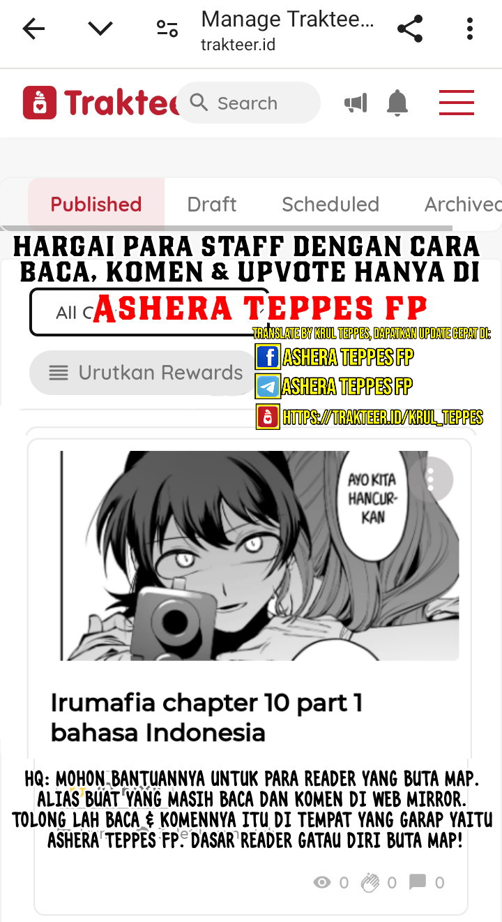 Mairimashita! Iruma-kun Mafia AU Chap 8.2 - Next Chap 9.2