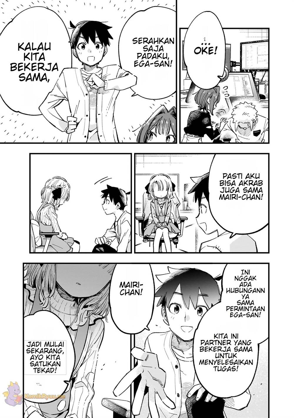 Kanojo no Real ga Kirinukenai! Chap 5.1 - Next Chap 6.1