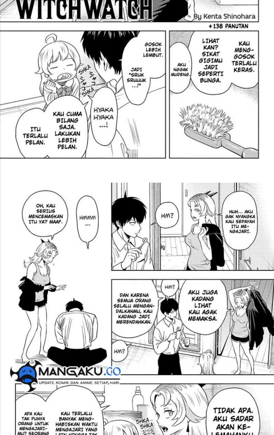 Witch Watch Chap 138 - Next Chap 139