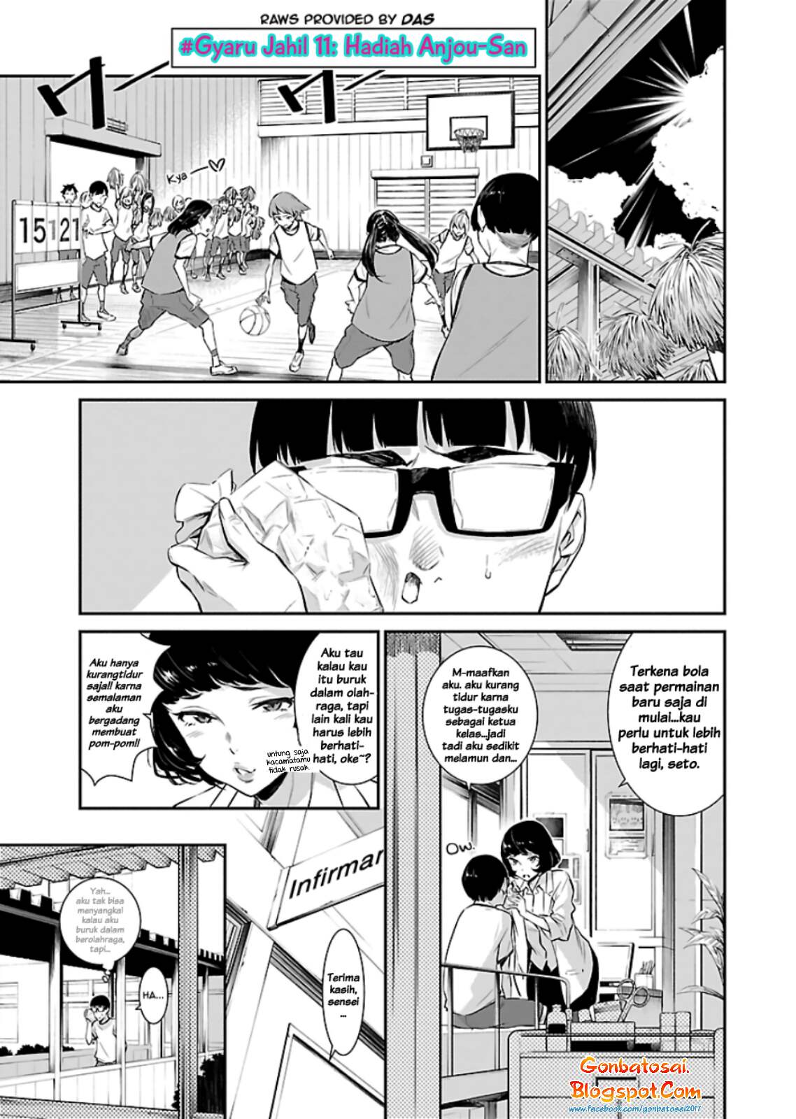 Yancha Gal no Anjou-san Chap 11 - Next Chap 12