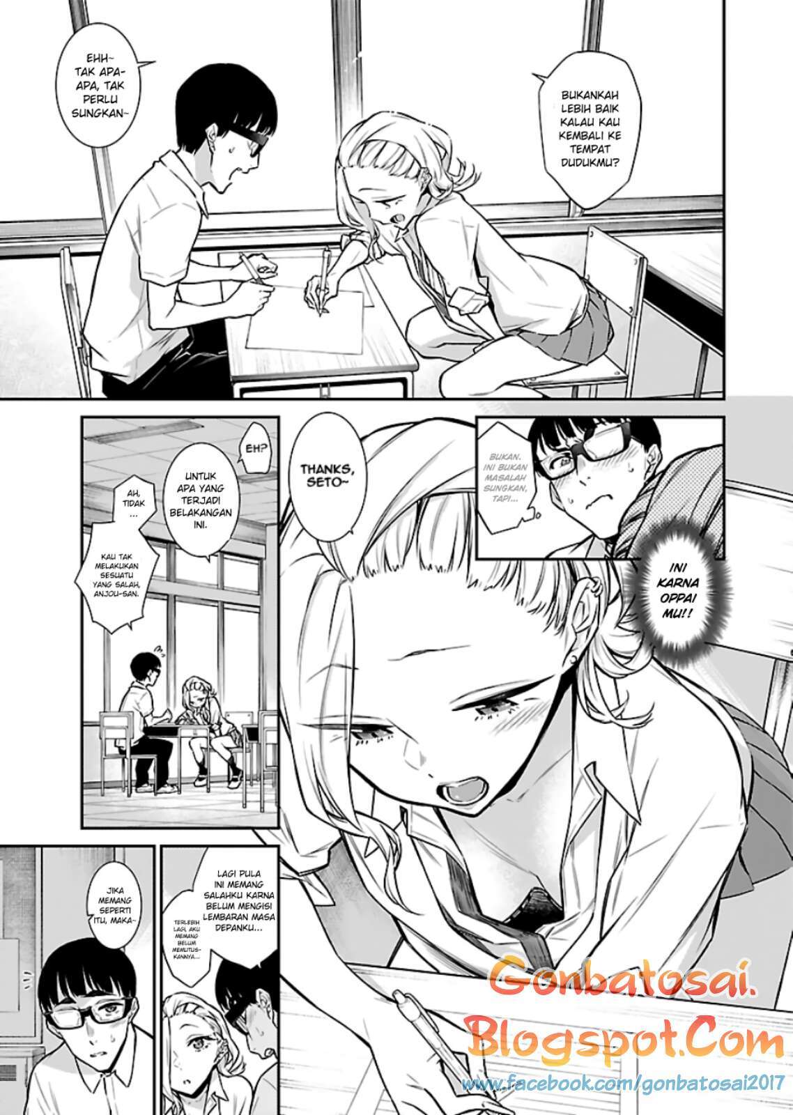 Yancha Gal no Anjou-san Chap 28 - Next Chap 29