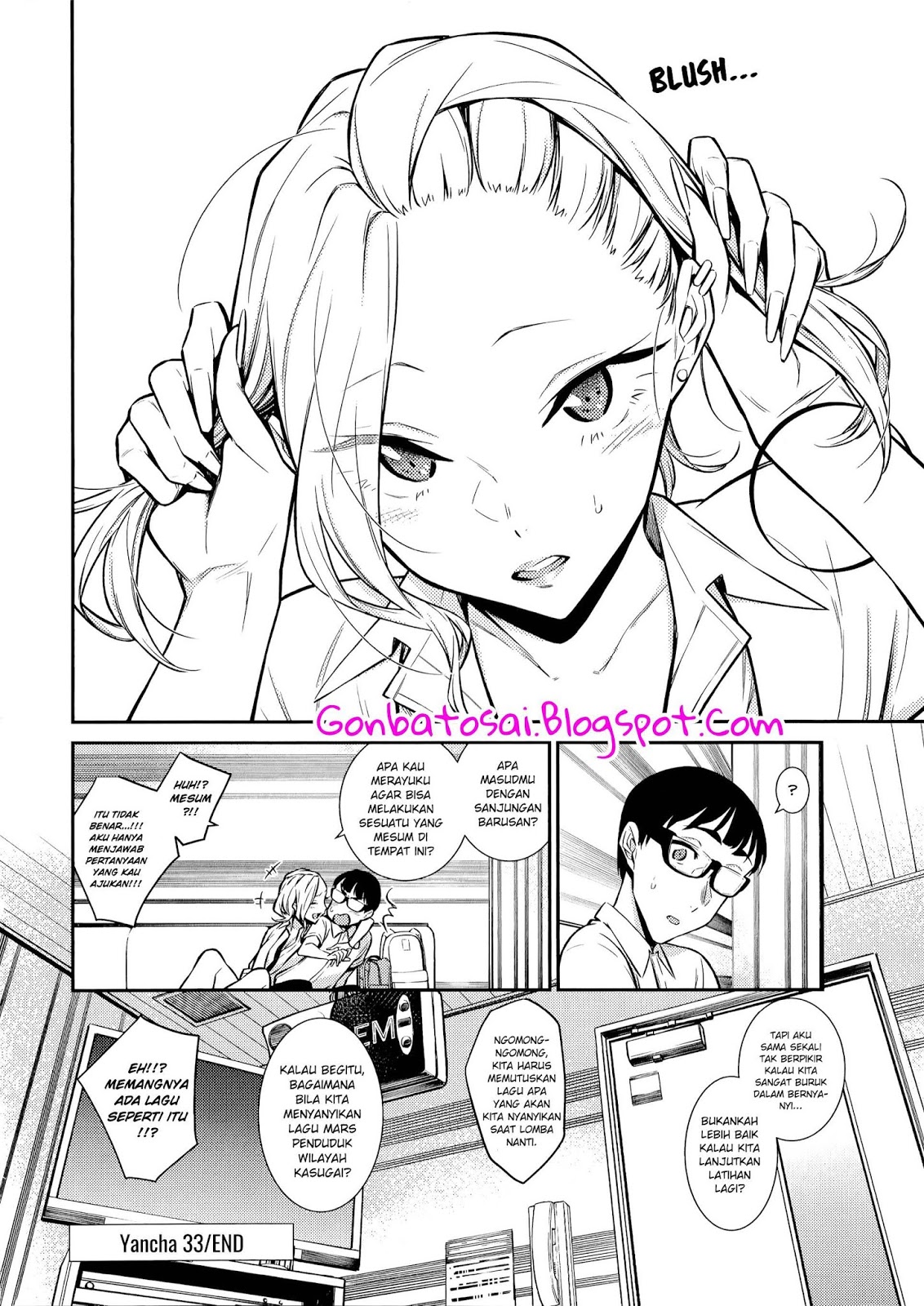 Yancha Gal no Anjou-san Chap 33 - Next Chap 34