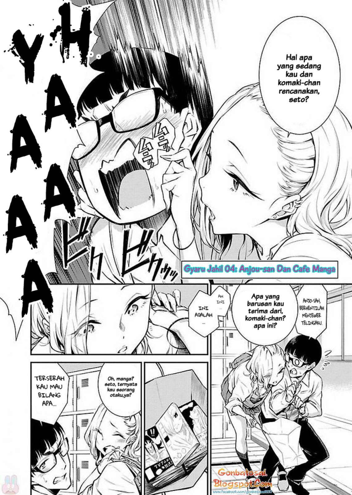 Yancha Gal no Anjou-san Chap 4 - Next Chap 5