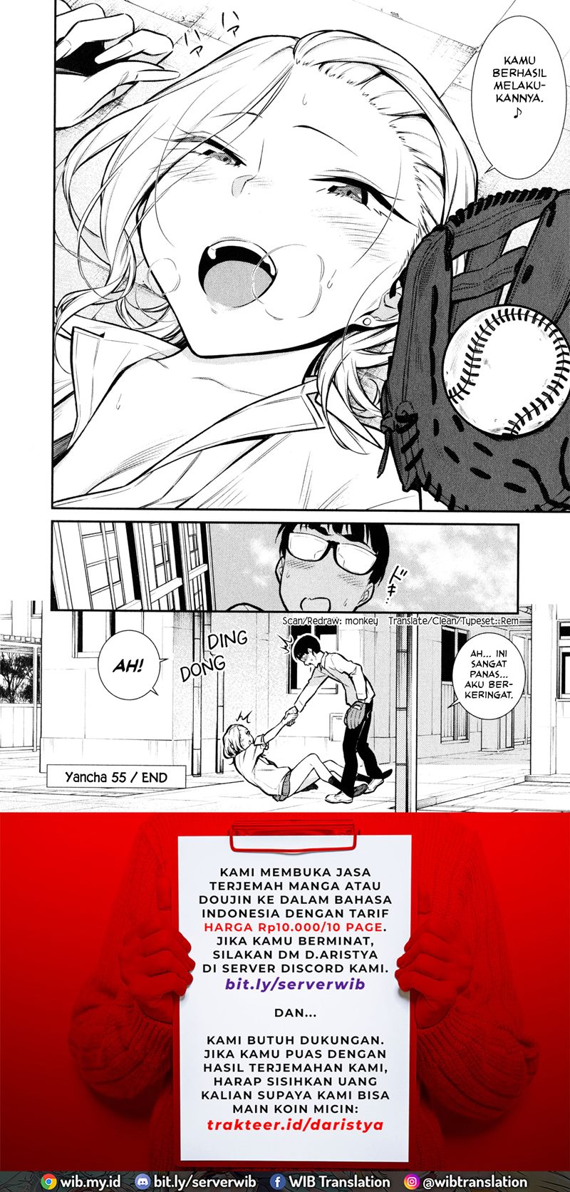 Yancha Gal no Anjou-san Chap 55 - Next Chap 56
