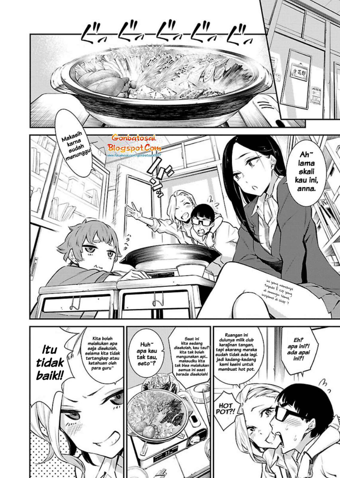 Yancha Gal no Anjou-san Chap 9 - Next Chap 10