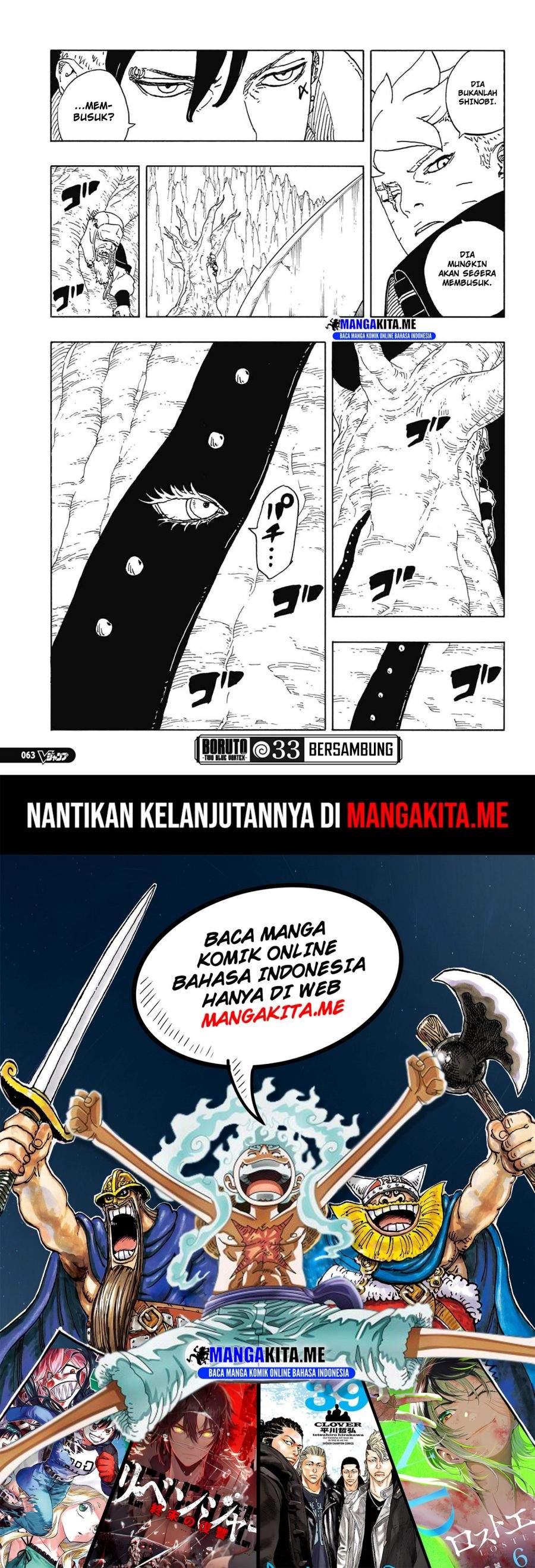 BORUTO - TWO BLUE VORTEX - Chap 33 - Next Chap 34