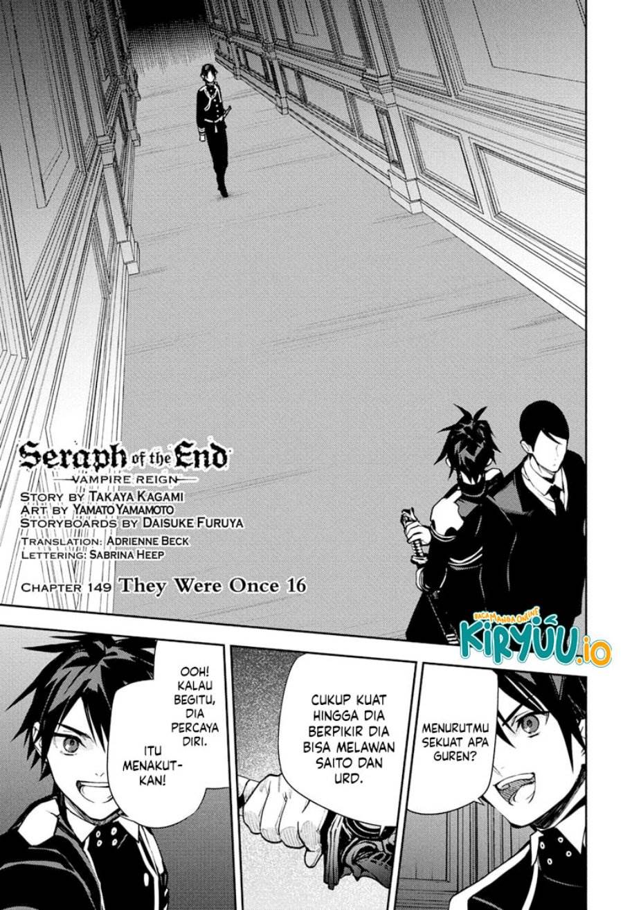 Owari no Seraph Chap 149 - Next Chap 150