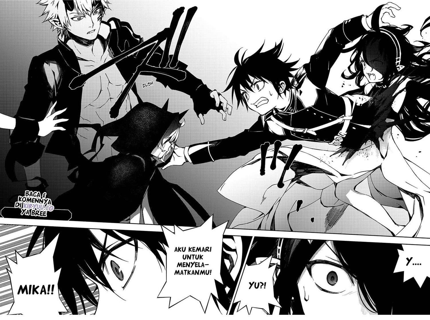 Owari no Seraph Chap 101 - Next Chap 102